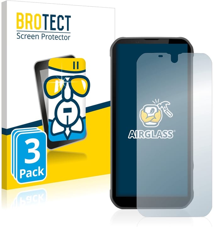 Screenprotector 3 Stuks voor Gigaset GX290 Beschermglas transparant