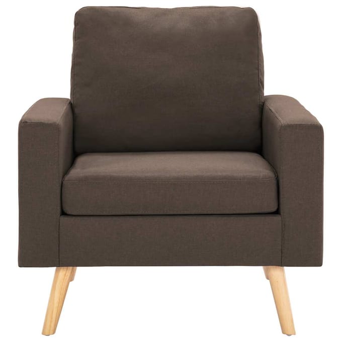 vidaXL - Fauteuil - stof - bruin
