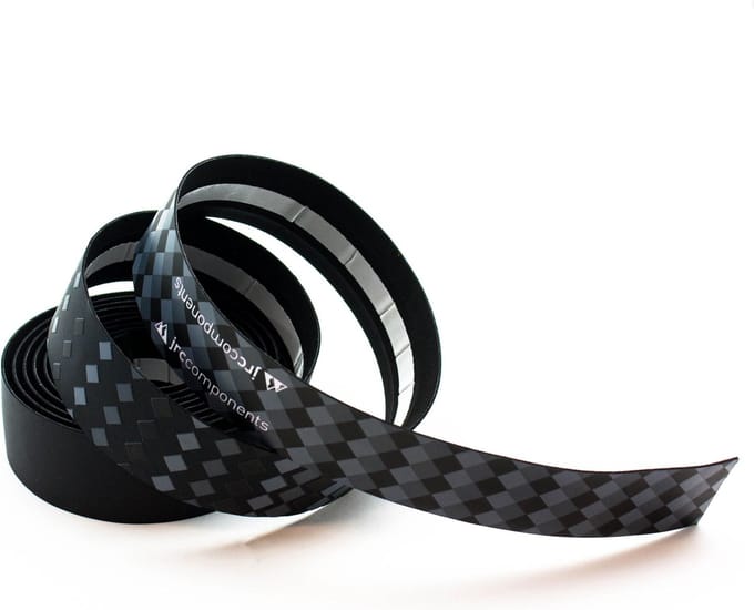 JRC-Components Orimono Premium Metallic Bar Tape Black - Stuurlint