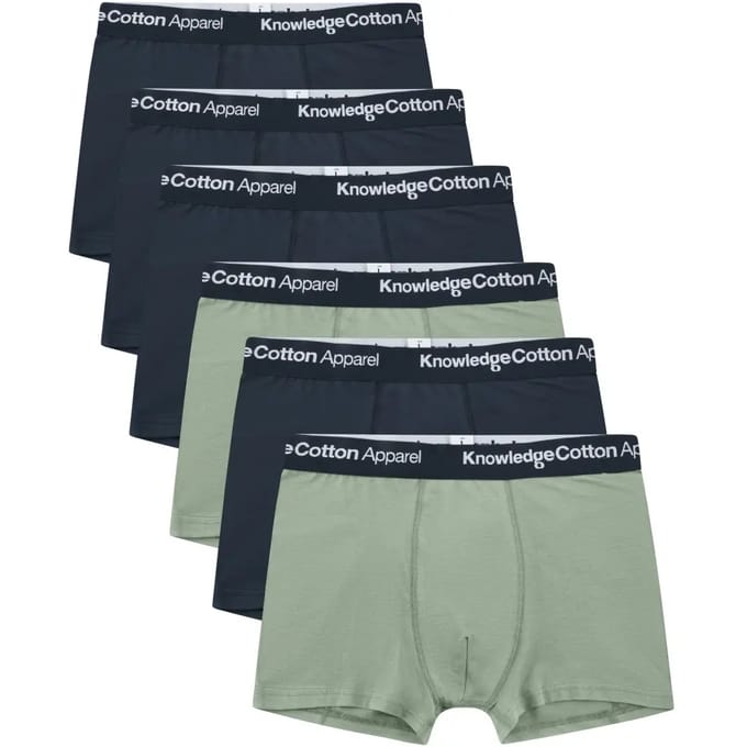 Boxershorts KnowledgeCotton Apparel (x6)