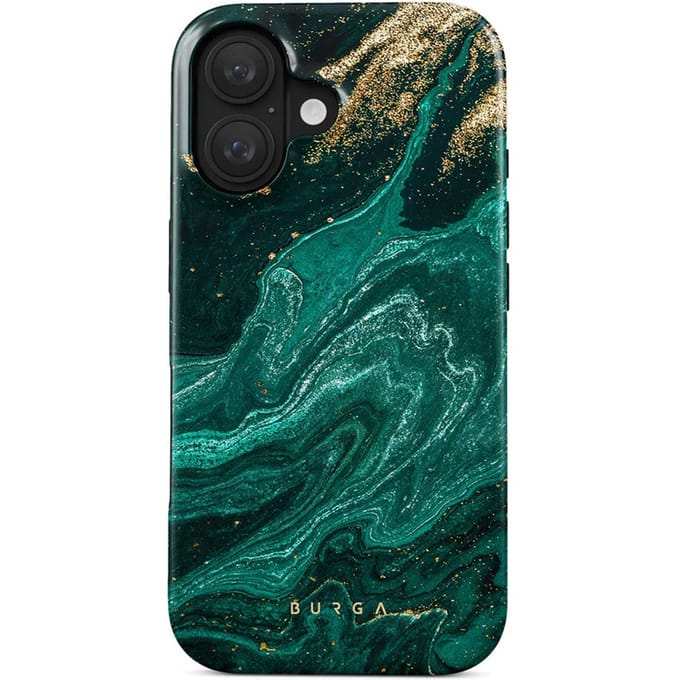 Burga Tough Case geschikt voor Apple iPhone 16 - Emerald Pool