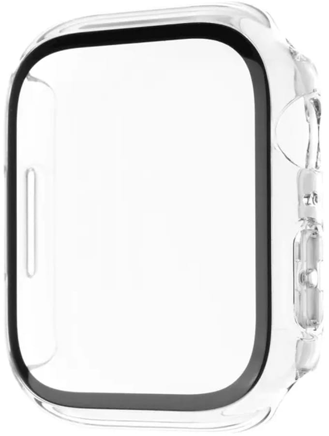 FIXED Pure Beschermcase voor Apple Watch 40 mm – Bescherming met Gehard Glas