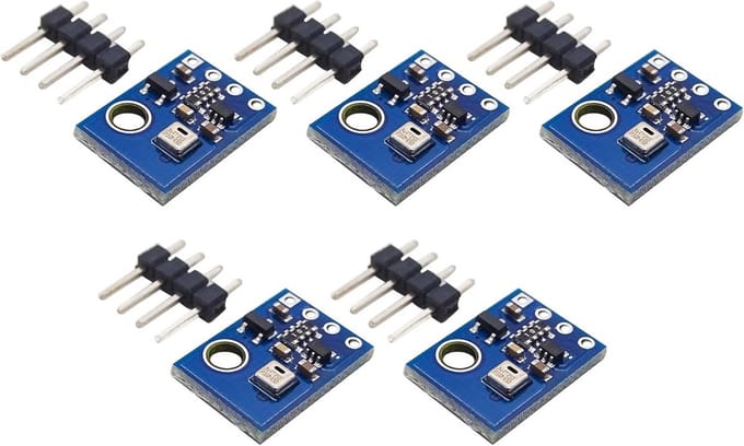5x Digitale Temperatuur en Vochtigheidssensor Module Hoge Precisie I2C