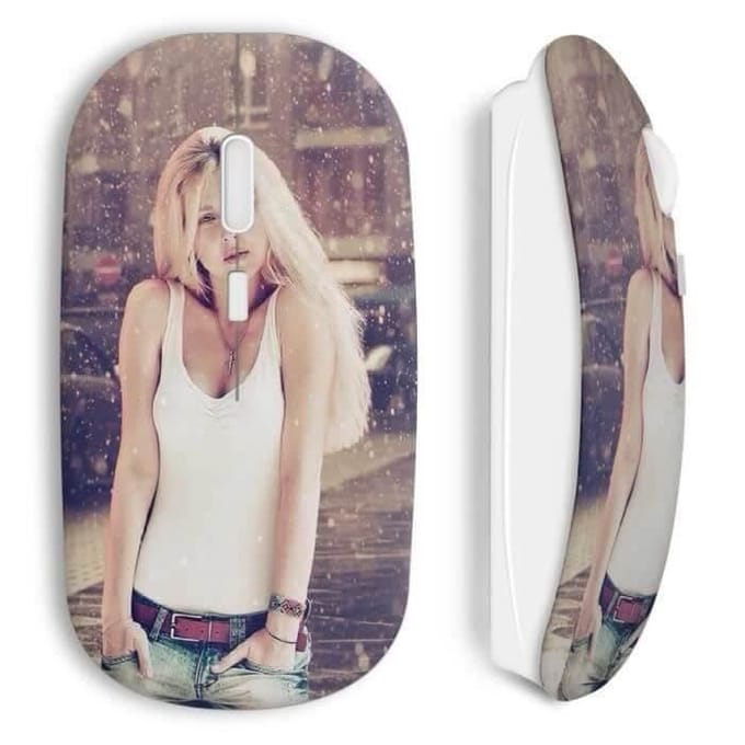 Souris Sans Fil poster Sexy Girl