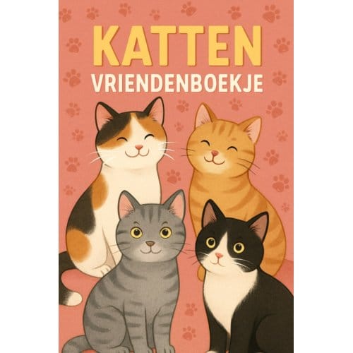 Katten Vriendenboekje - Andries B.V.