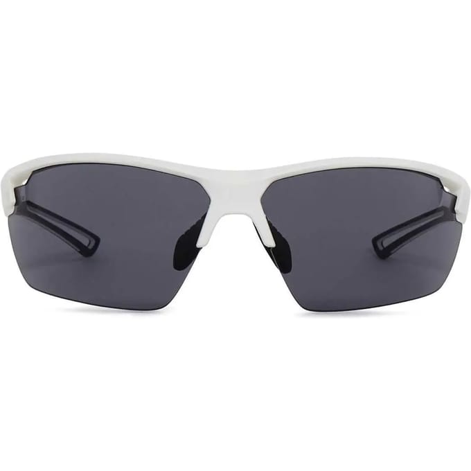 AGU Valiant - Sportbril - Fietsbril - Unisex - Wit - Grilamid TR90 - UV 400 - Anti-allergene neuspads