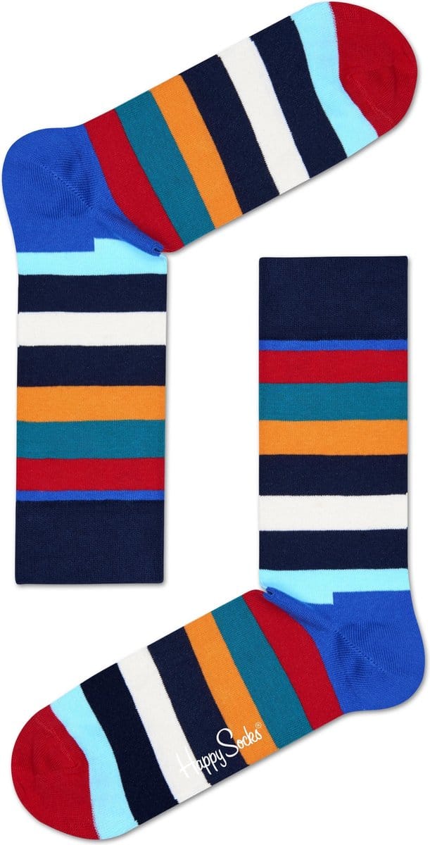 Happy Socks Stripe - unisex sokken - Unisex - Maat: 41 - 46