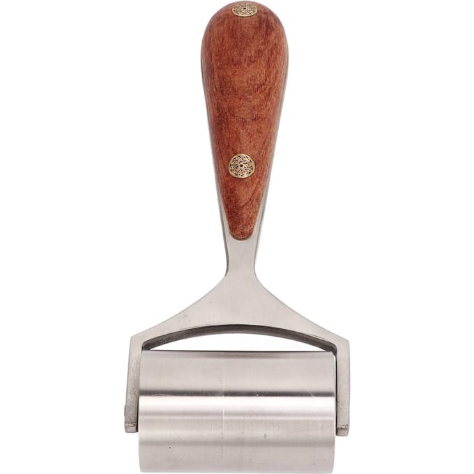 Lederen Roller Hoge Hardheid Ergonomisch Professioneel Lederen Persroller voor DIY Lederen Ambachten brown