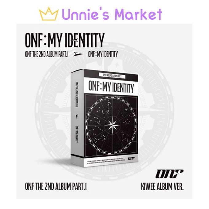 ONF - [ONF MY IDENTITY] kiwee ALBUM / Het 2e Album Deel 1 Kwee ver. gray