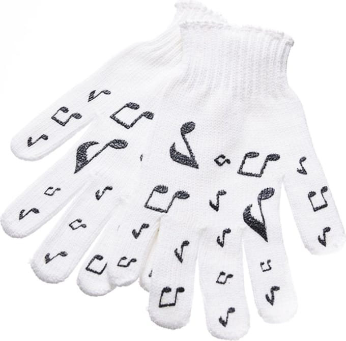 Handschoenen, muzieknoten