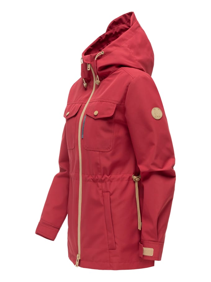 Marikoo dames parka tussenjas Sohaa met capuchon