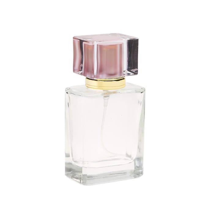 50ml Metalen Spraypompfles Reis Draagbare Parfum Verstuiver Roze gray