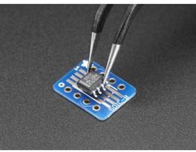 MSOP-8 TSSOP-8 SOIC-8 Adapterprint voor Solderen op Breadboard (6 stuks)
