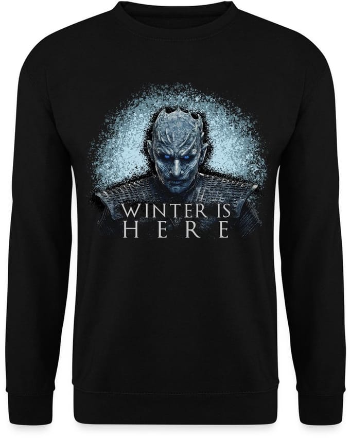 Game Of Thrones Night King Winter Is Here Sweater Heren