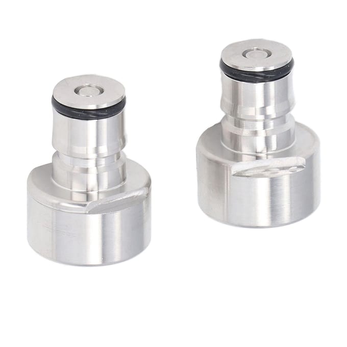 5/8FPT Kegkoppeling Adapter RVS Kogelvergrendeling Snelkoppeling Conversiekit voor A D S G white