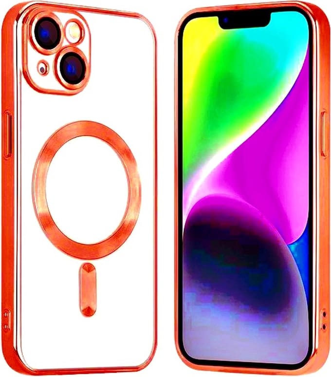 Cityhoesje-Magnetic Magsafe Lens Protection Case – iPhone 14 Plus-15 Plus