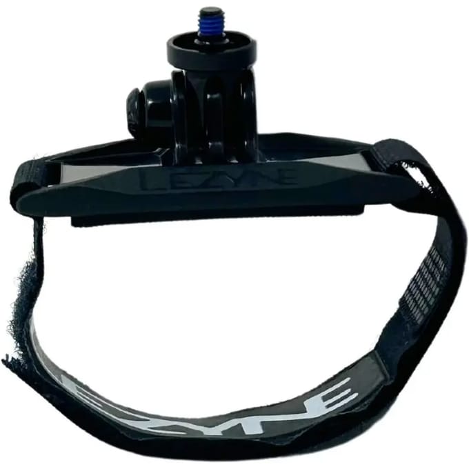 LEZYNE HELMET MOUNT LED CM - GO PRO BLACK