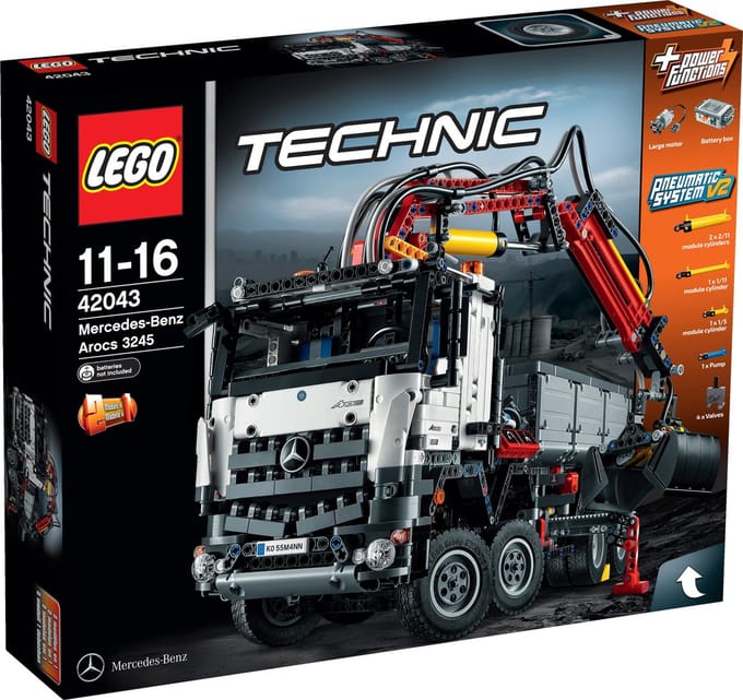 LEGO Technic Mercedes-Benz Arocs 3245 42043