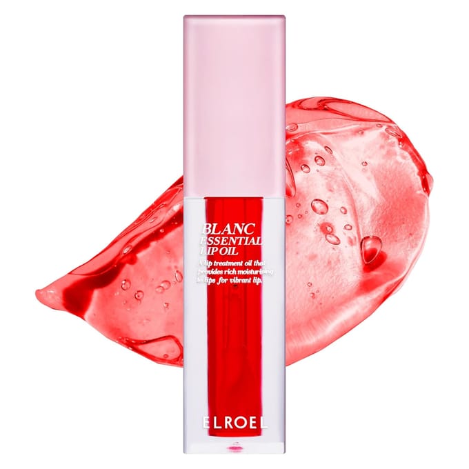 [ELROEL] Blanc Huile Essentielle pour les Lèvres 4.5g 02 Raspberry
