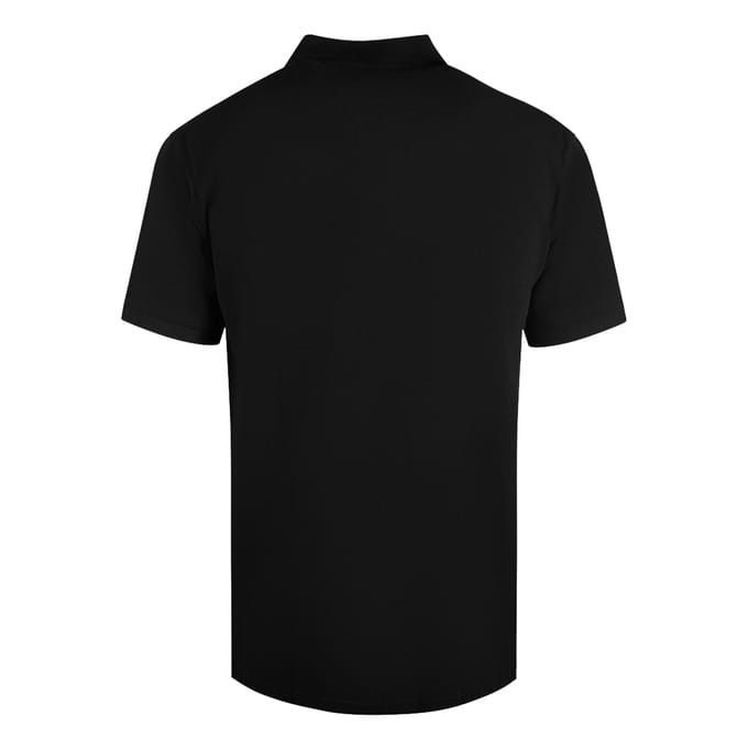 Cavalli Class zwart poloshirt met vet logo