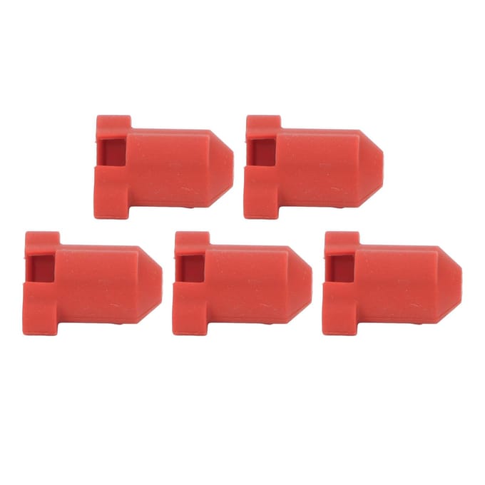 5 stuks 3D-printer Hot End Cover 300 graden C Hittebestendig Printer Verwarmer Blok Siliconen Cover red