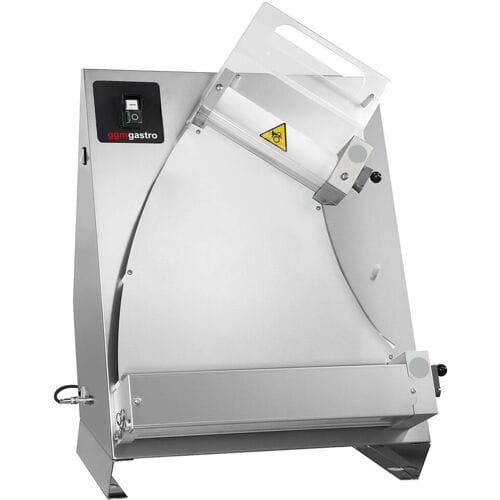 GGM Gastro Teigausroller - für 300mm Pizzateig - Teigdicke 1 bis 4mm Zilver