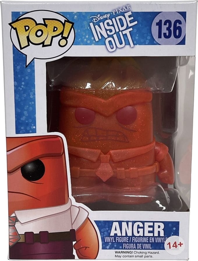 Funko Pop! Inside Out: Anger #136 Crystal version [7.5/10]