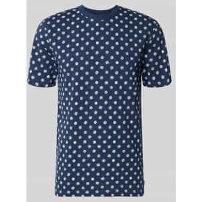 Scotch & Soda Micro-Printed Regular-Fit T-Shirt
