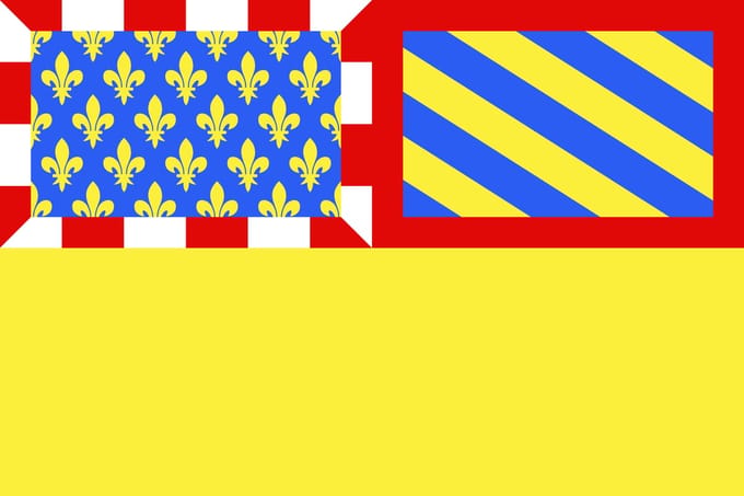 Vlag Cote-d'Or 200x300cm