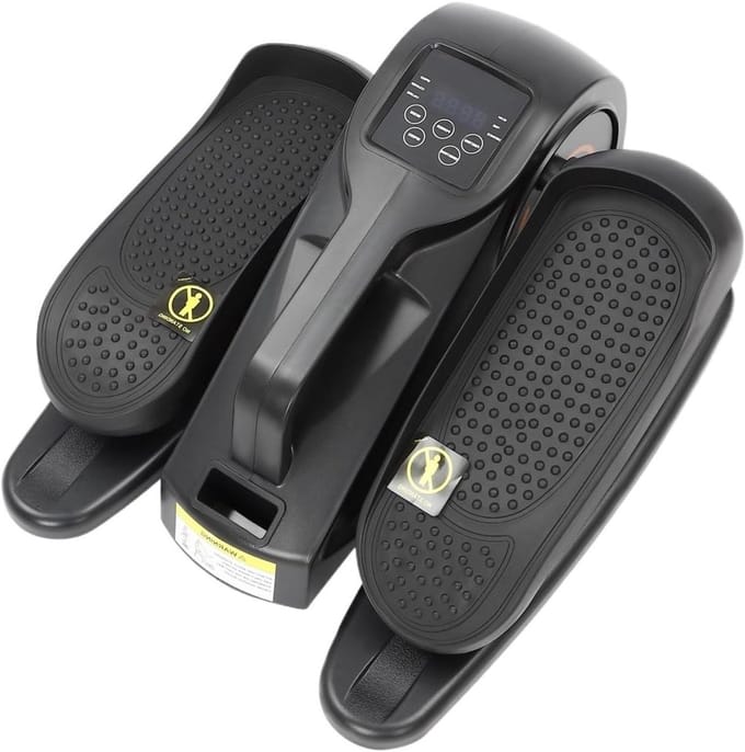 Elektrische Pedaaltrainer - Zittende Trainer - Actief Blijven - Stille Werking - Compact Formaat - Zwart
