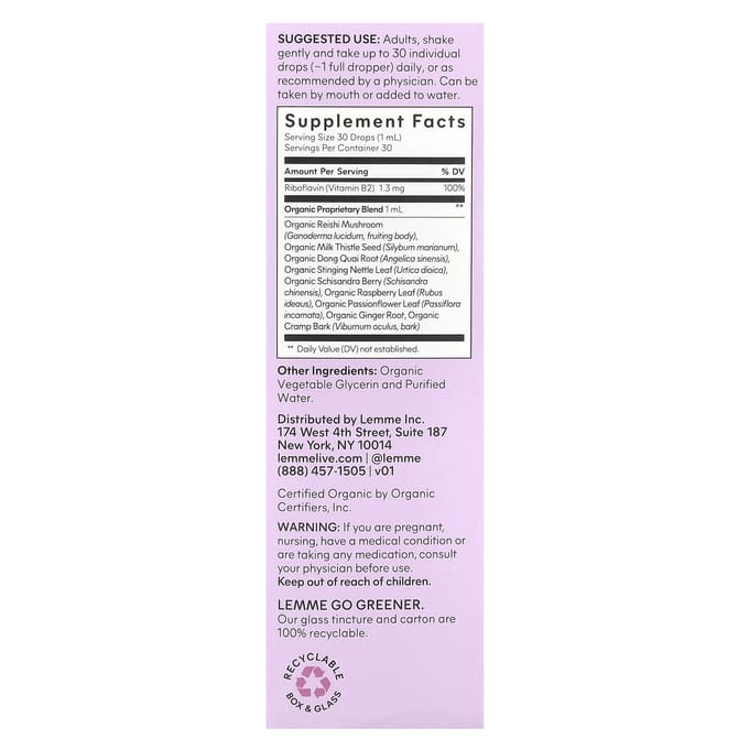 Pms, Vrouwenbalans Vloeibare Druppels, 30 ml(1 fl oz)