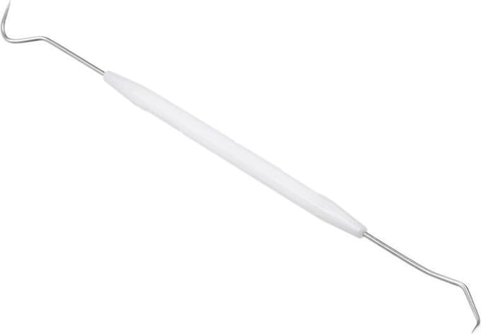 Go Go Gadget - Tandartshaak - Tandsteen verwijderaar - Wit - 17,5 cm - 1 Stuk