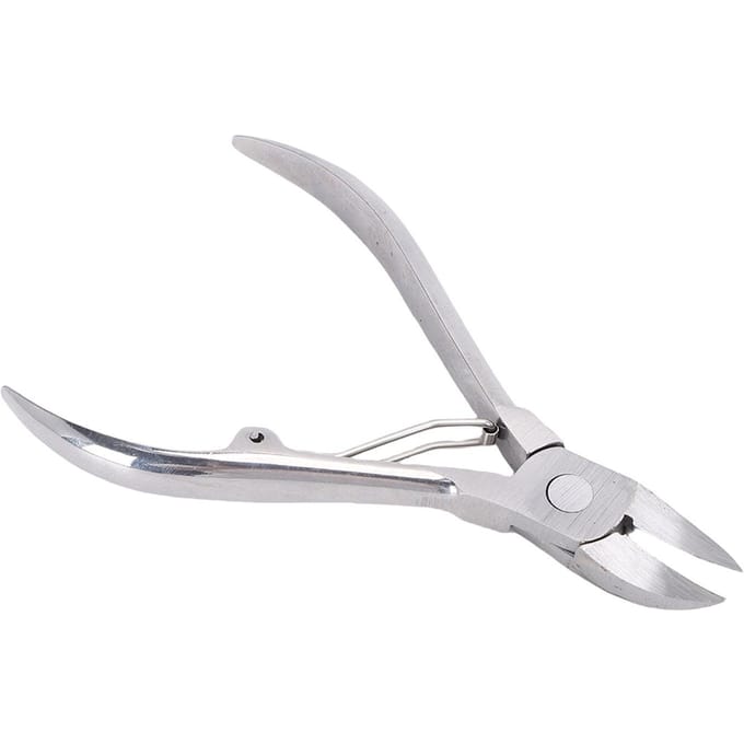 2 pièces Pinces Coupe-Dents Acier Inoxydable Ciseaux Coupe-Dents pour Mouton Animal de Compagnie white