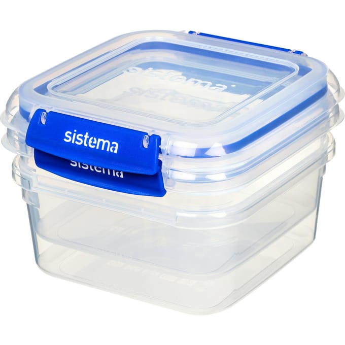 Sistema Vierkante Klip Het Plus 2Pack 1.15L