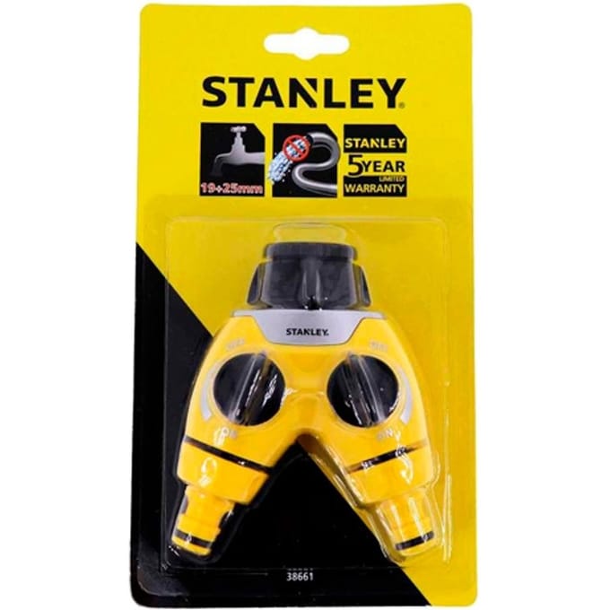 Stanley 2-weg mannelijke koppeling