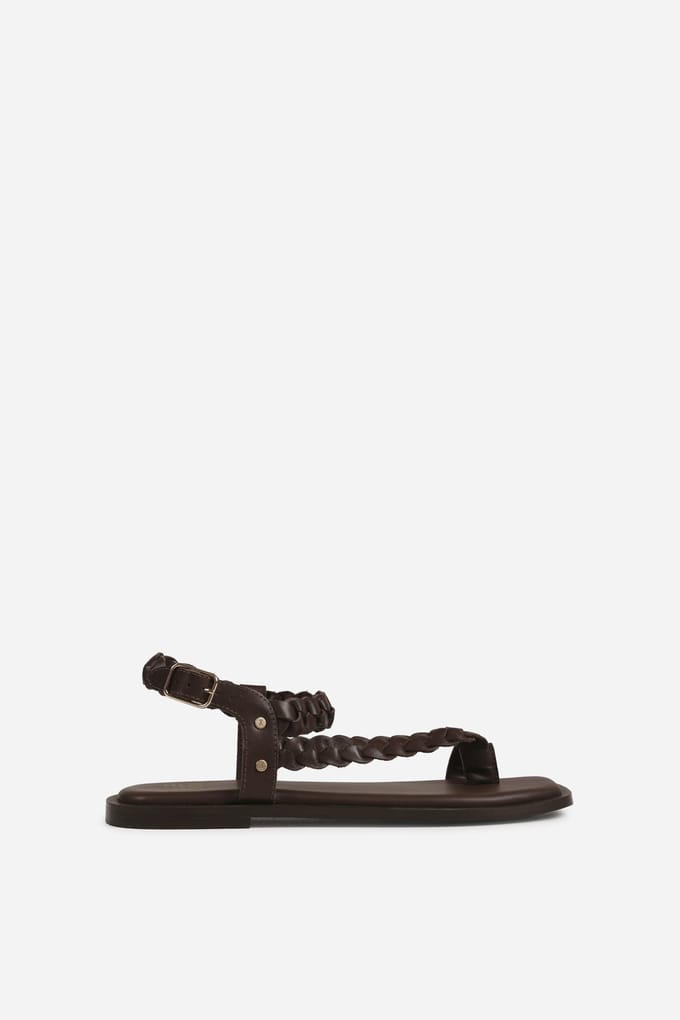 Bronx Kenn-y Sandal Coffee Bean Talla: 39 | Chancletas Outlet | Mujer | Marrón