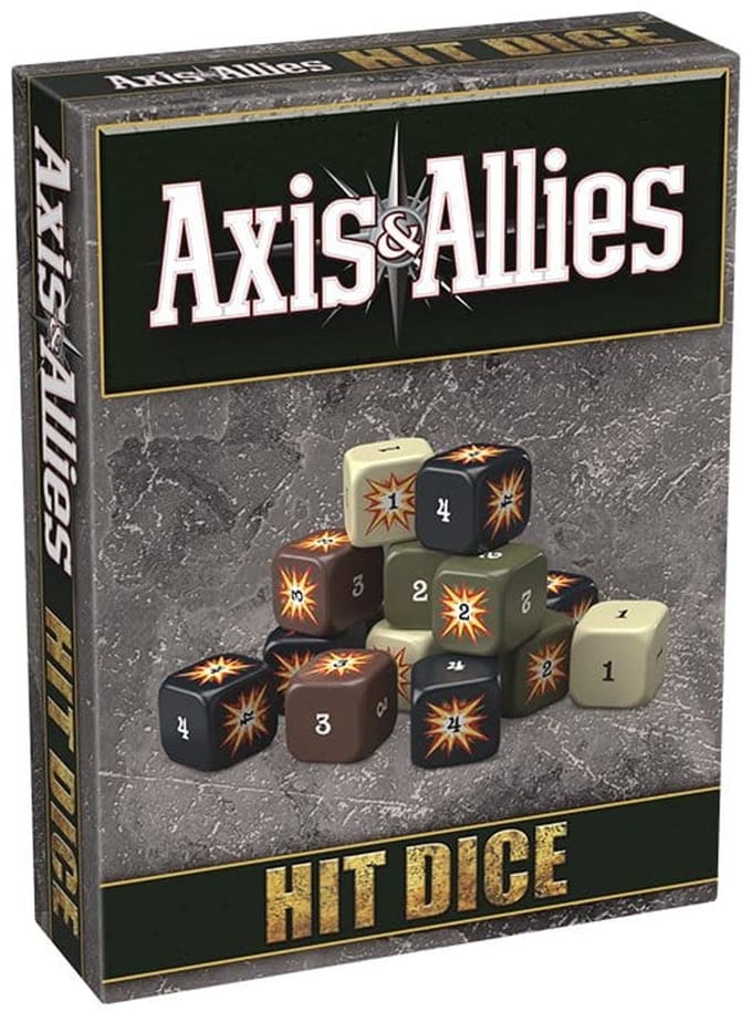 Axis & Allies Hit Dice - Accessoire voor Bordspel - Engelstalig