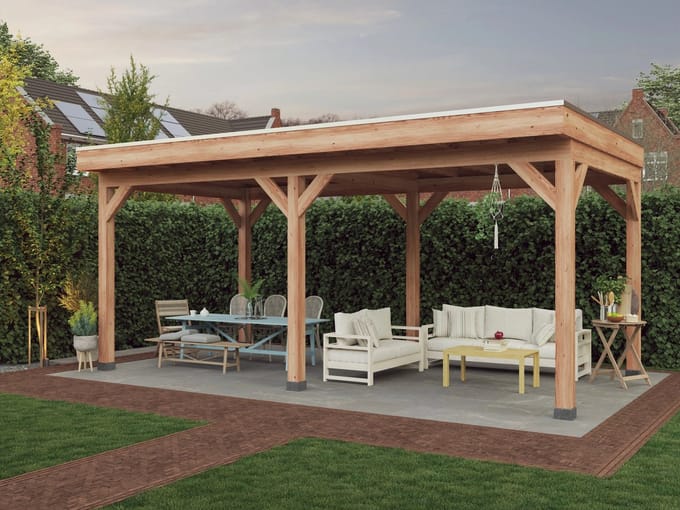 Douglas overkapping, 600 x 300, Westwood Comfort Premium