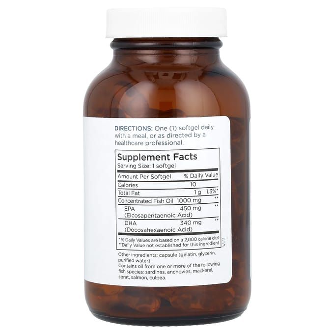 Mega Omega, Extra Sterkte, 90 Softgels (1.000 mg per softgel)