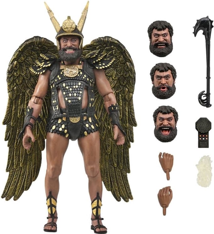 NECA Flash Gordon (1980) Action Figure Ultimate Vultan 18 cm Action Figuur