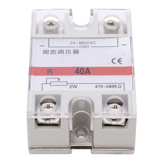 Solid State Spanningsregelaar SSVR AC Spanningsweerstandswaarde Regeling 40A 24?380VAC