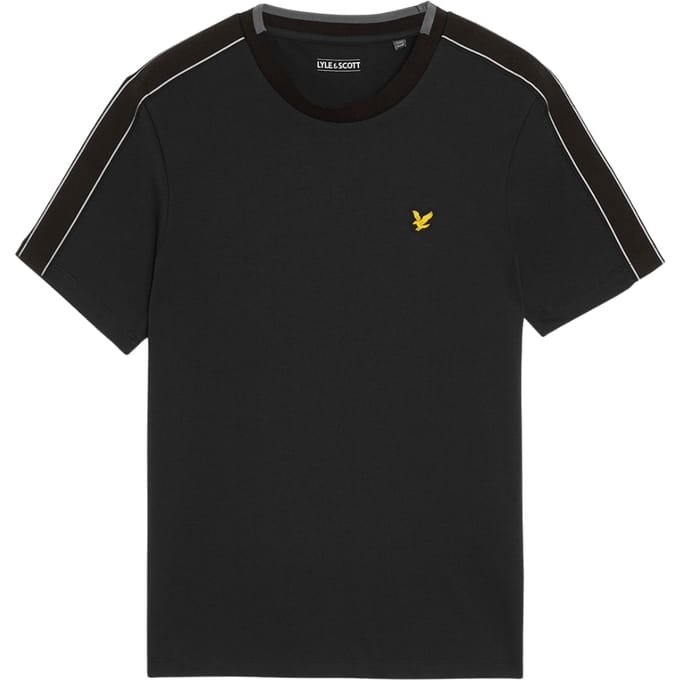 Lyle &amp; Scott Black Tape T-shirt
