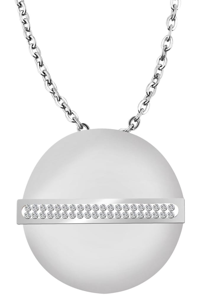 AKZENT Akzent damesketting met hanger Mathea, zilverkleurig, duurzaam
