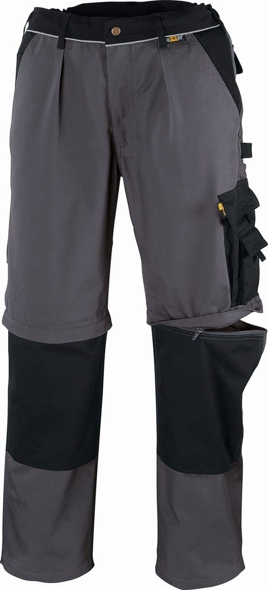 teXXor Canvas 2-in-1 broek Tobago grijs/zwart