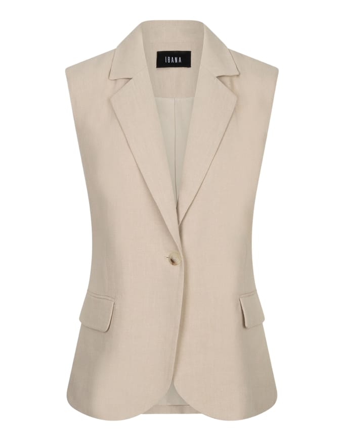 Ibana Tarika Gilets Beige 302620077