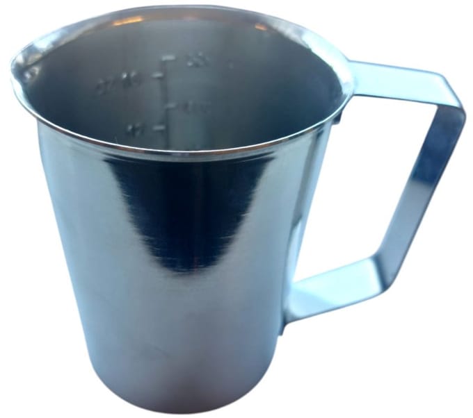Premis - RVS Maatbeker met schenktuit - 500 ml - Maatkan - Measuring cup