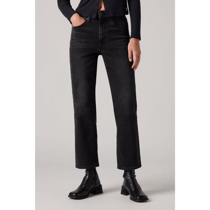 Levi's 725™ Kick Boot Jeans Black Taglia: W26L29 | Jeans straight fit Outlet | Donna | Nero