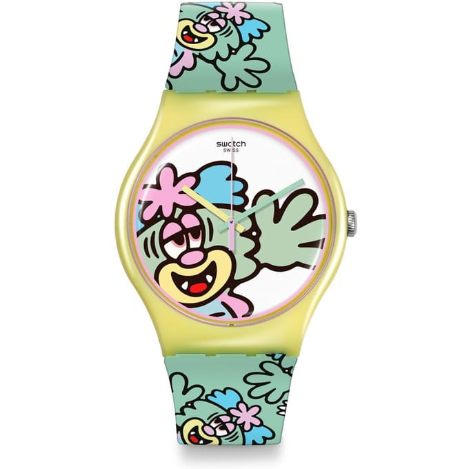 Montre-bracelet Swatch VISTY BY VERDY SO29Z140 beige