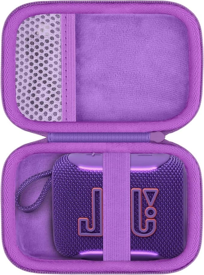 Hard Travel Protective Case voor JBL GO 4 - Ultra Portable Bluetooth Speaker Tas, Bescherming en Draagbaarheid