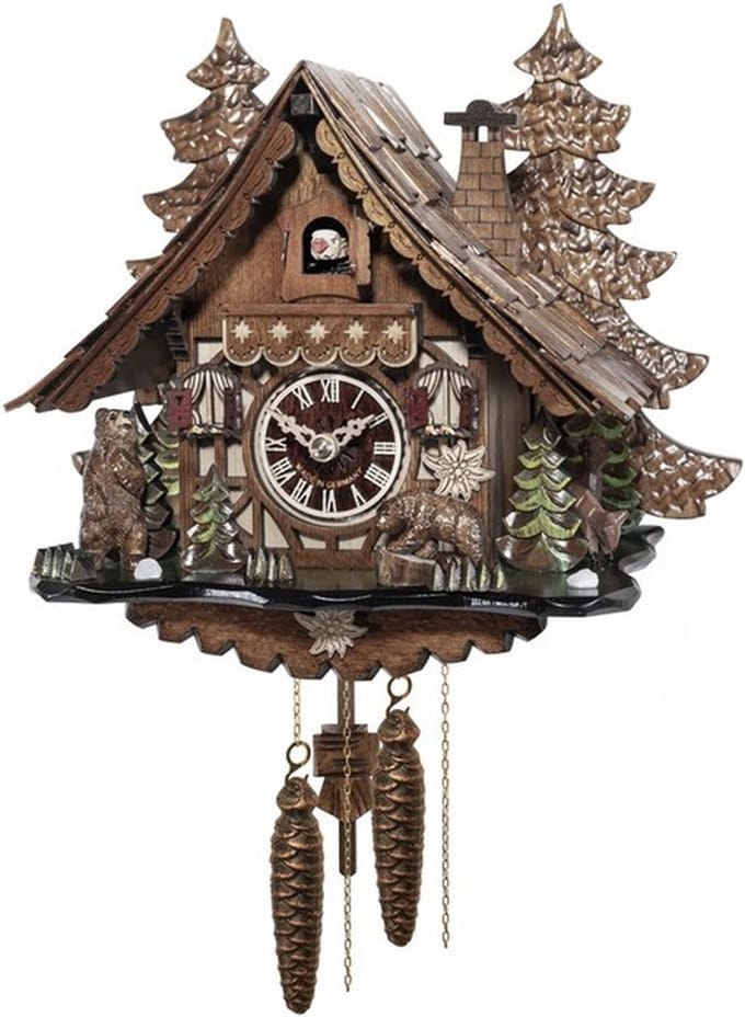 Engstler - 40913 - Koekoeksklok - 1-daags ketting uurwerk